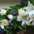 flowers on arch